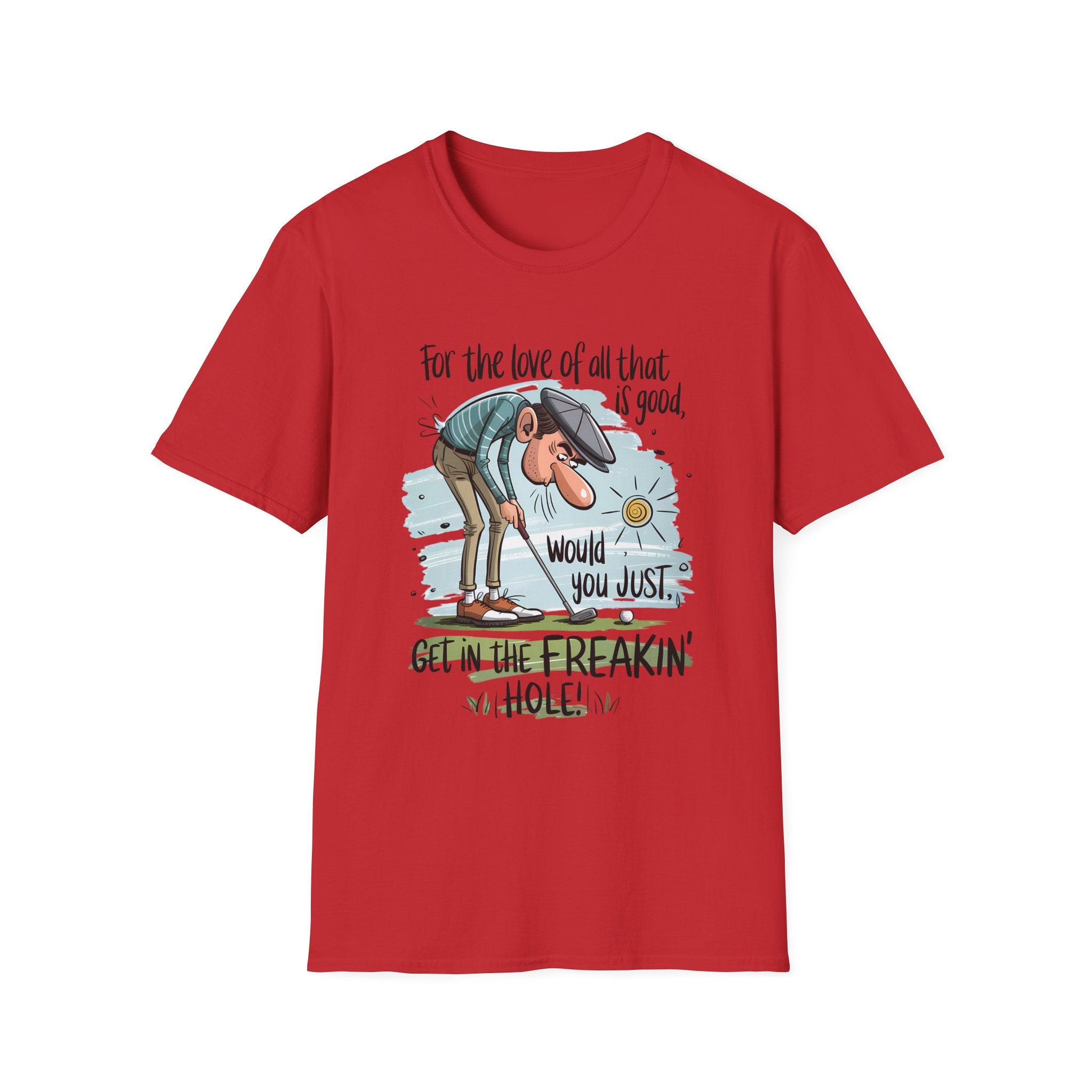 Funny Golfer Graphic Tee