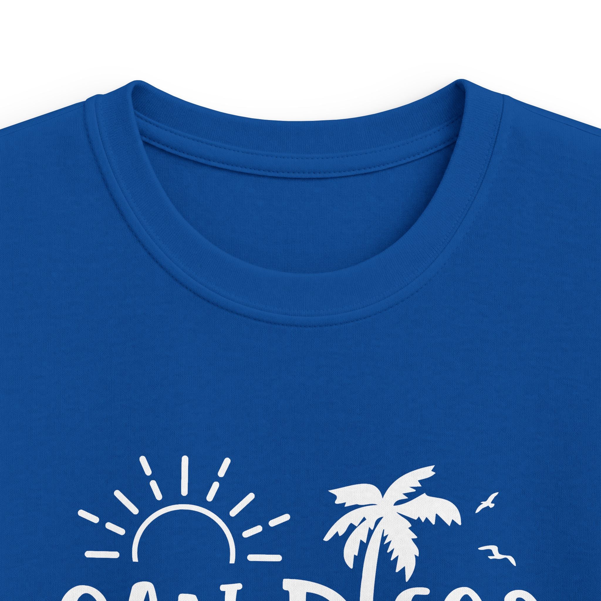San Diego 2026 palm tree sun design Kids Tee
