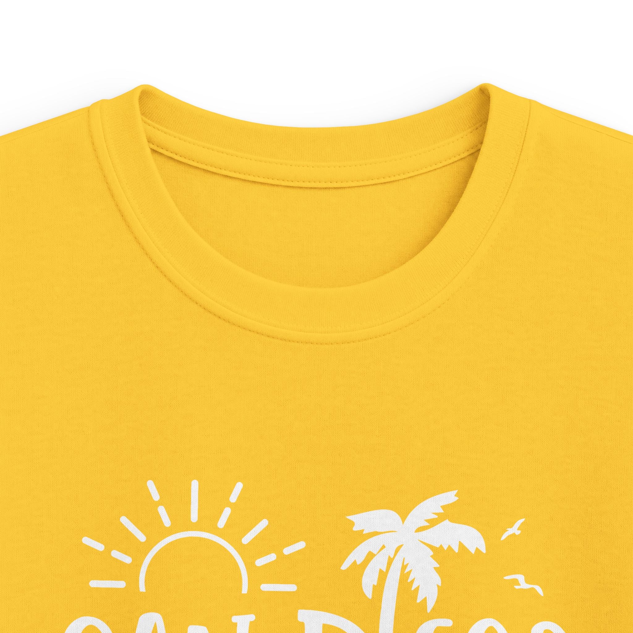 San Diego 2026 palm tree sun design Kids Tee