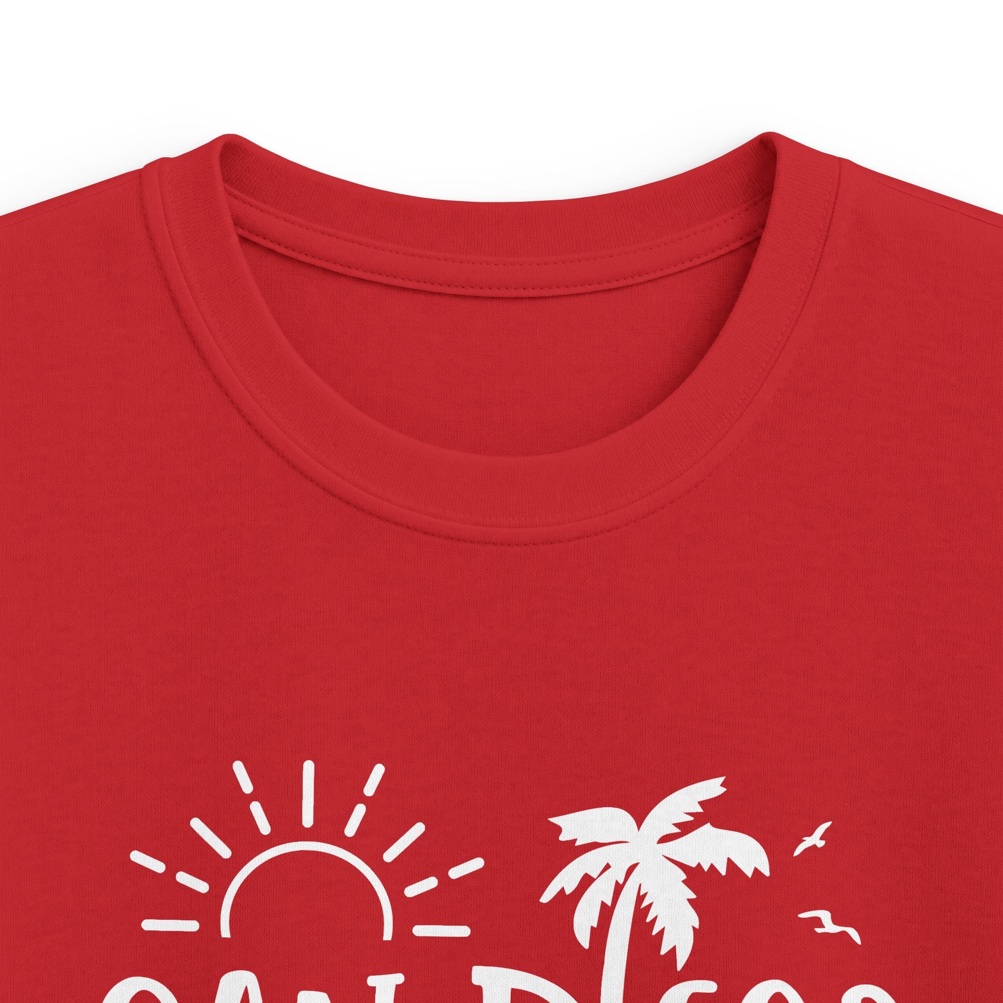 San Diego 2026 palm tree sun design Kids Tee