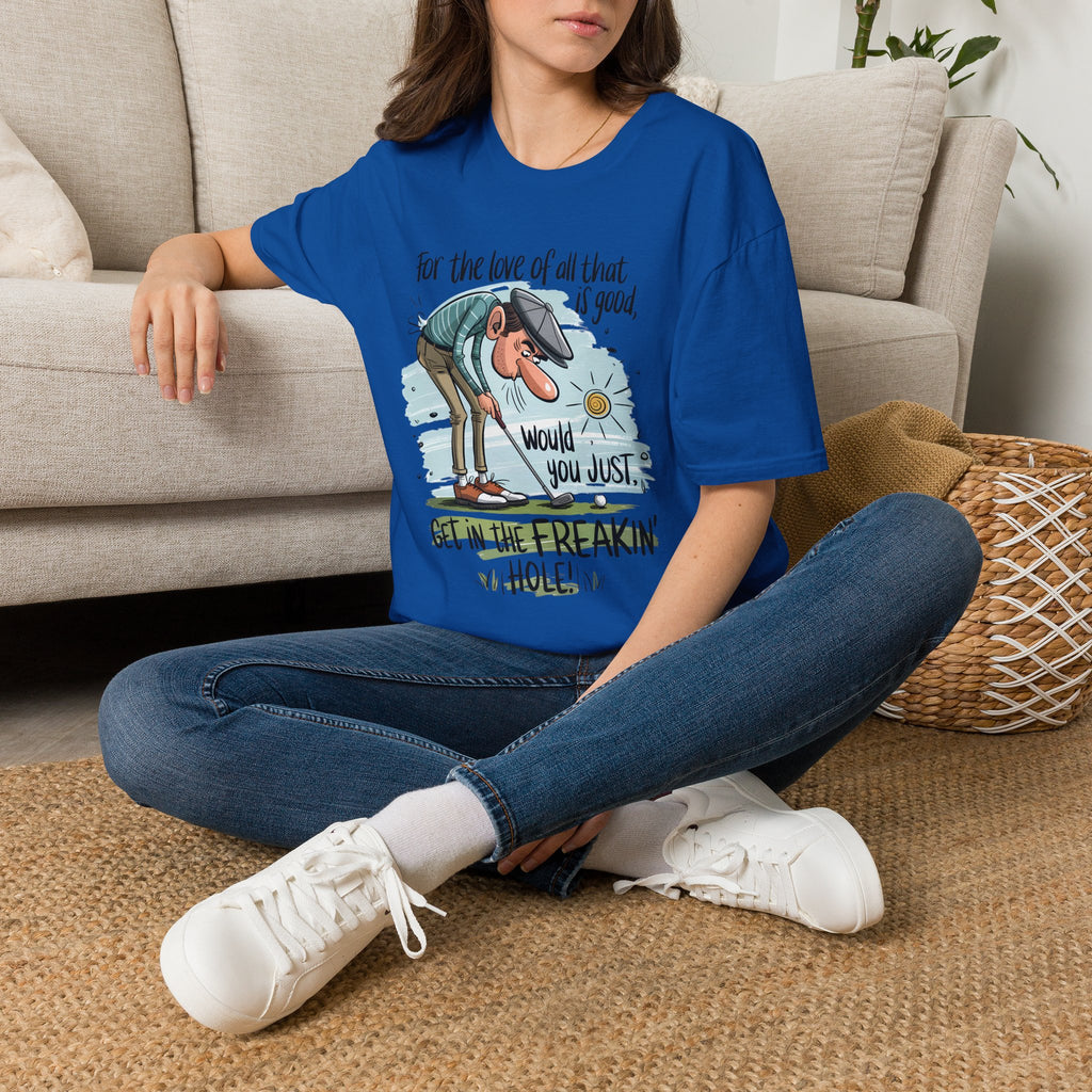 Funny Golfer Graphic Tee