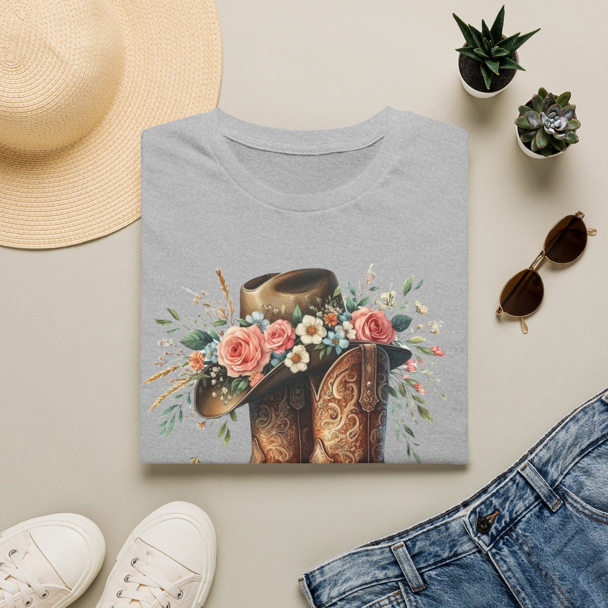 Western Floral Tee