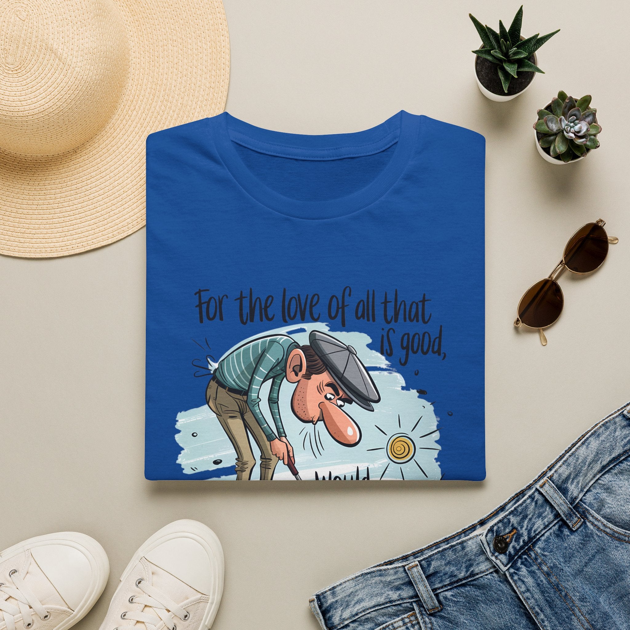 Funny Golfer Graphic Tee