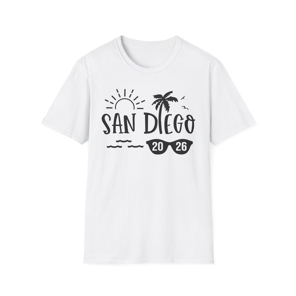 San Diego Palm Tree Sun T-Shirt