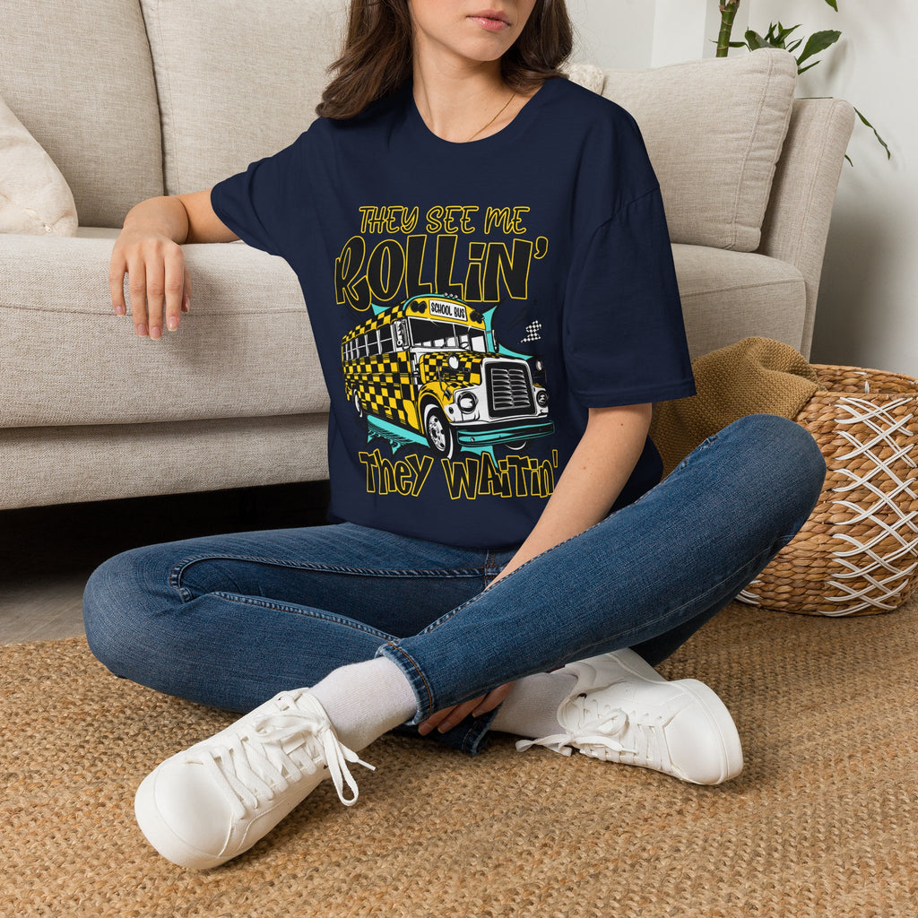 They See Me Rollin' School Bus T-Shirt