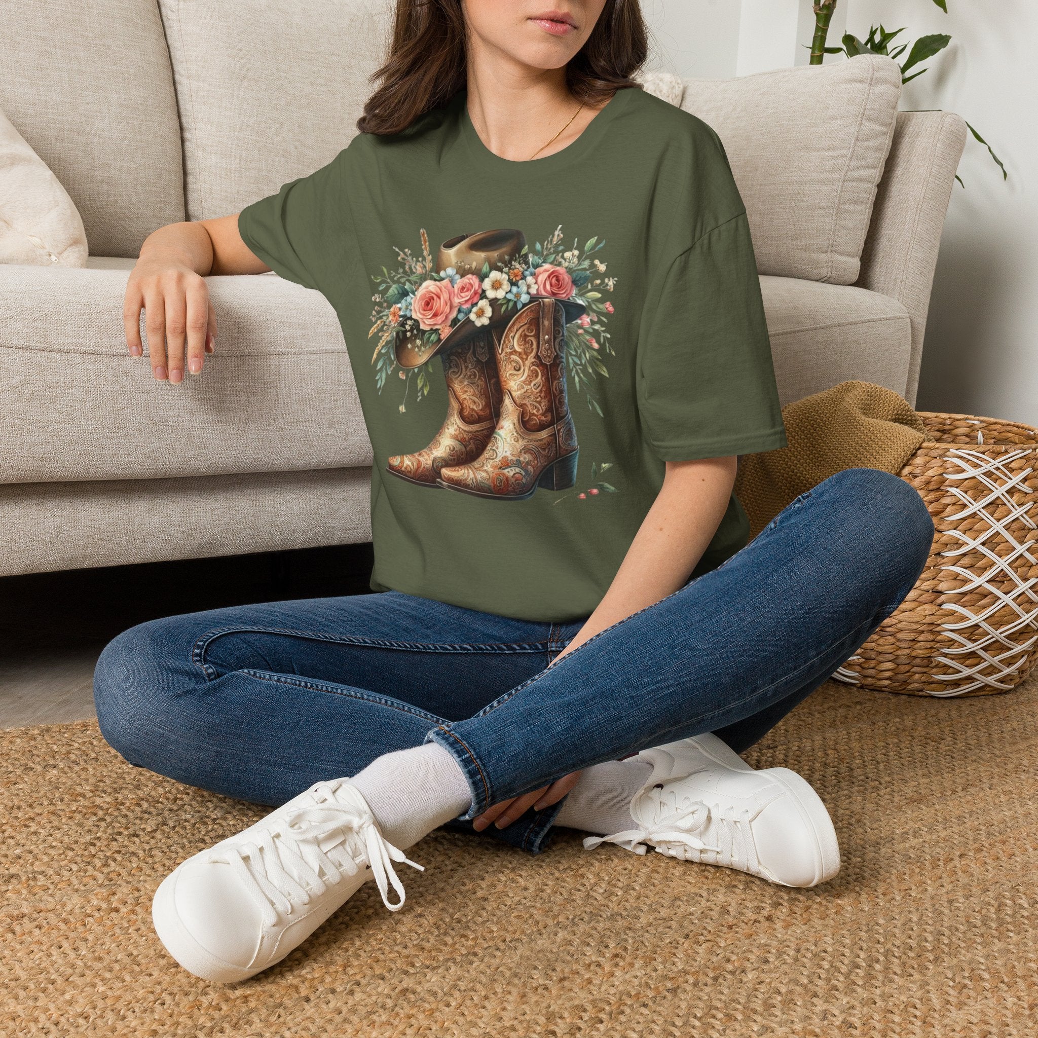 Western Floral Tee