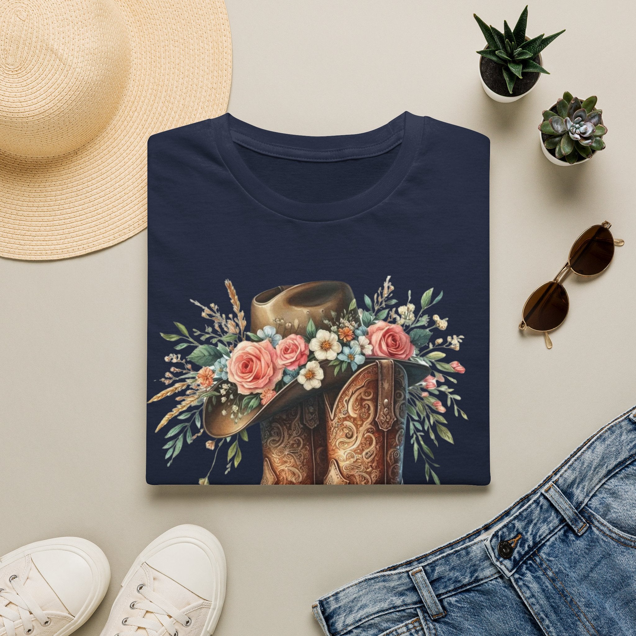 Western Floral Tee