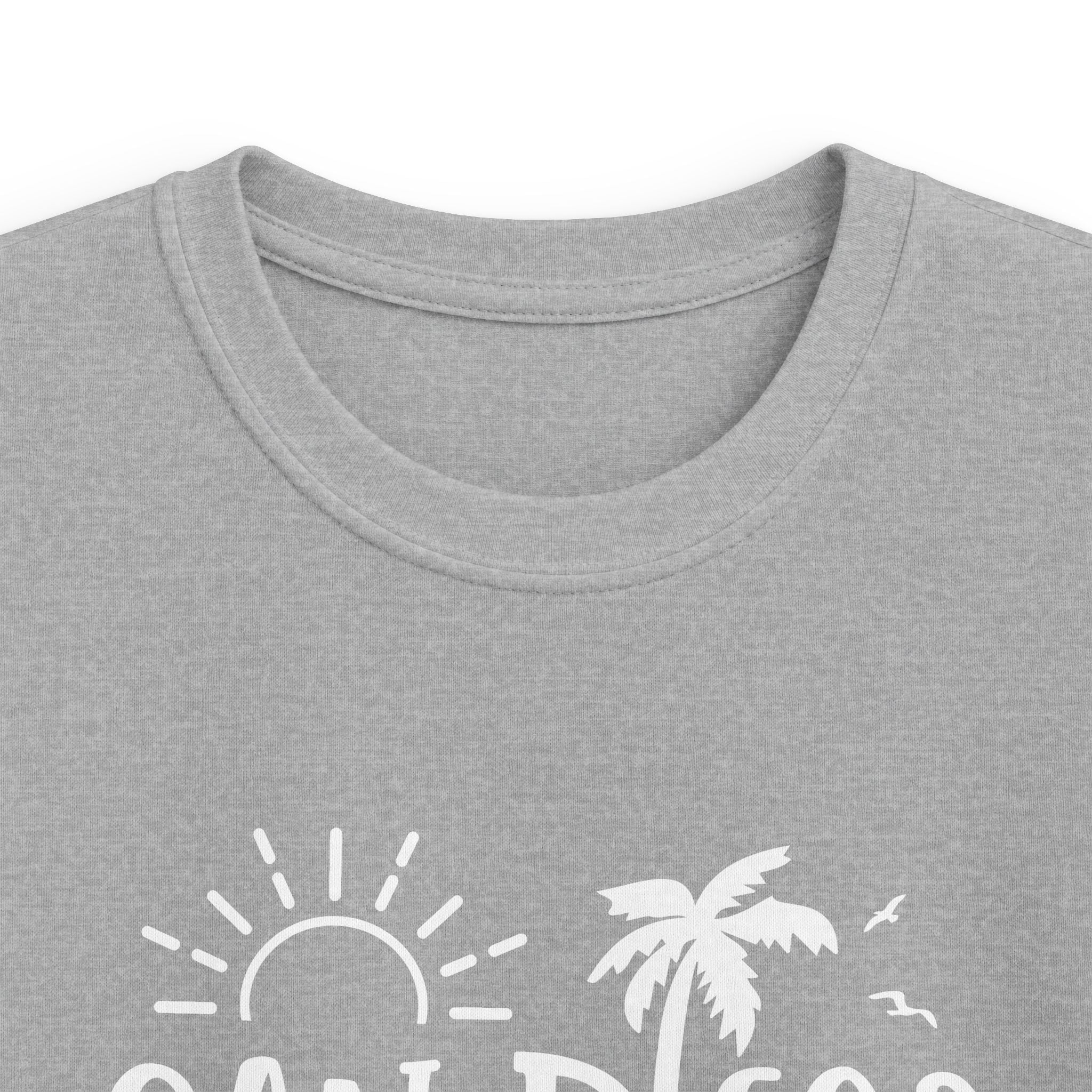 San Diego 2026 palm tree sun design Kids Tee
