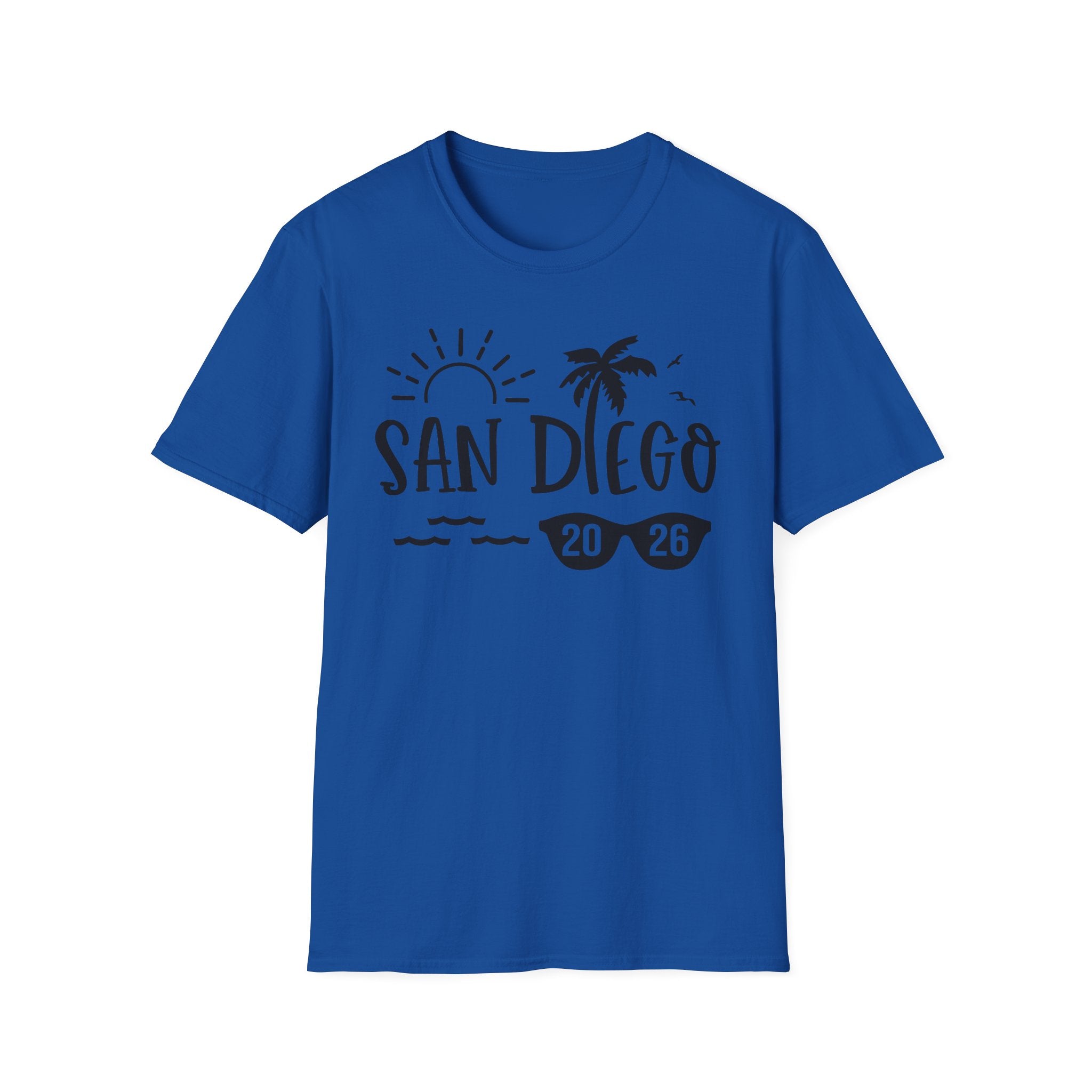 San Diego Palm Tree Sun T-Shirt