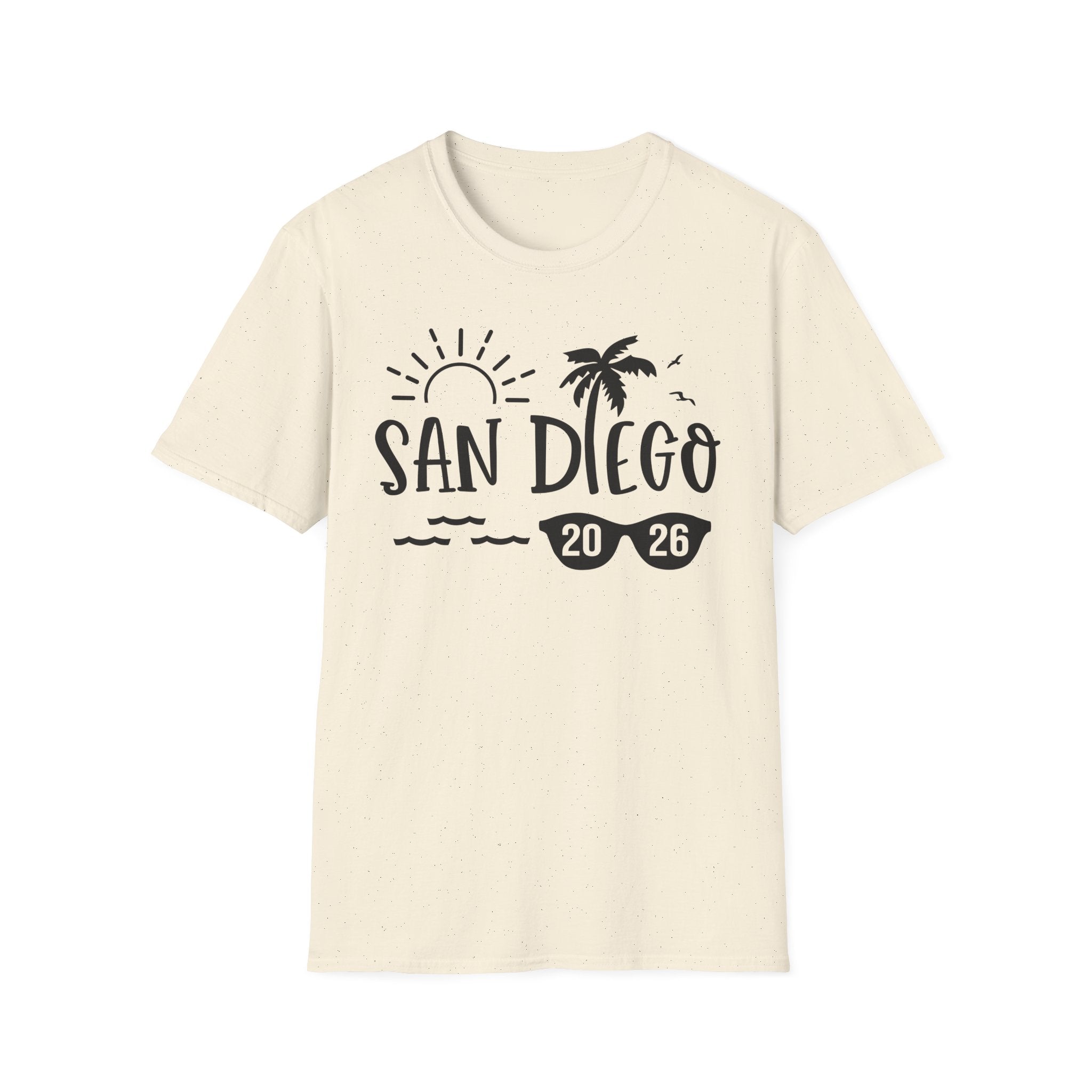 San Diego Palm Tree Sun T-Shirt