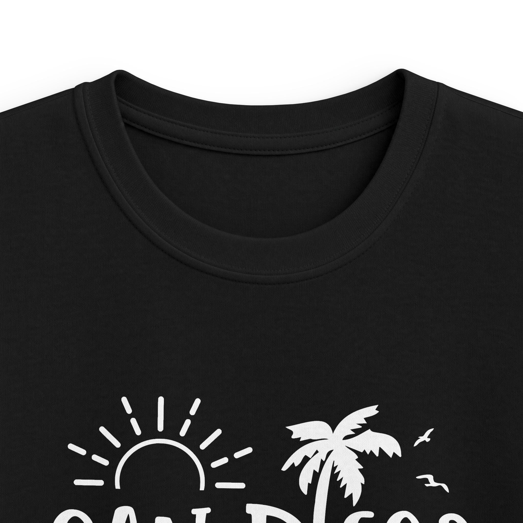 San Diego 2026 palm tree sun design Kids Tee