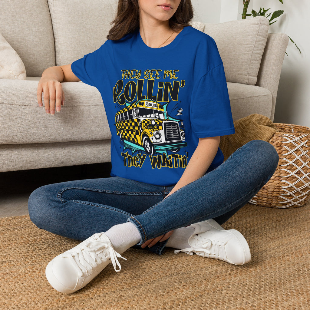 They See Me Rollin' School Bus T-Shirt