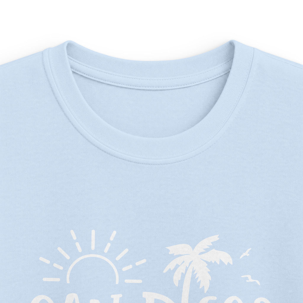 San Diego 2026 palm tree sun design Kids Tee