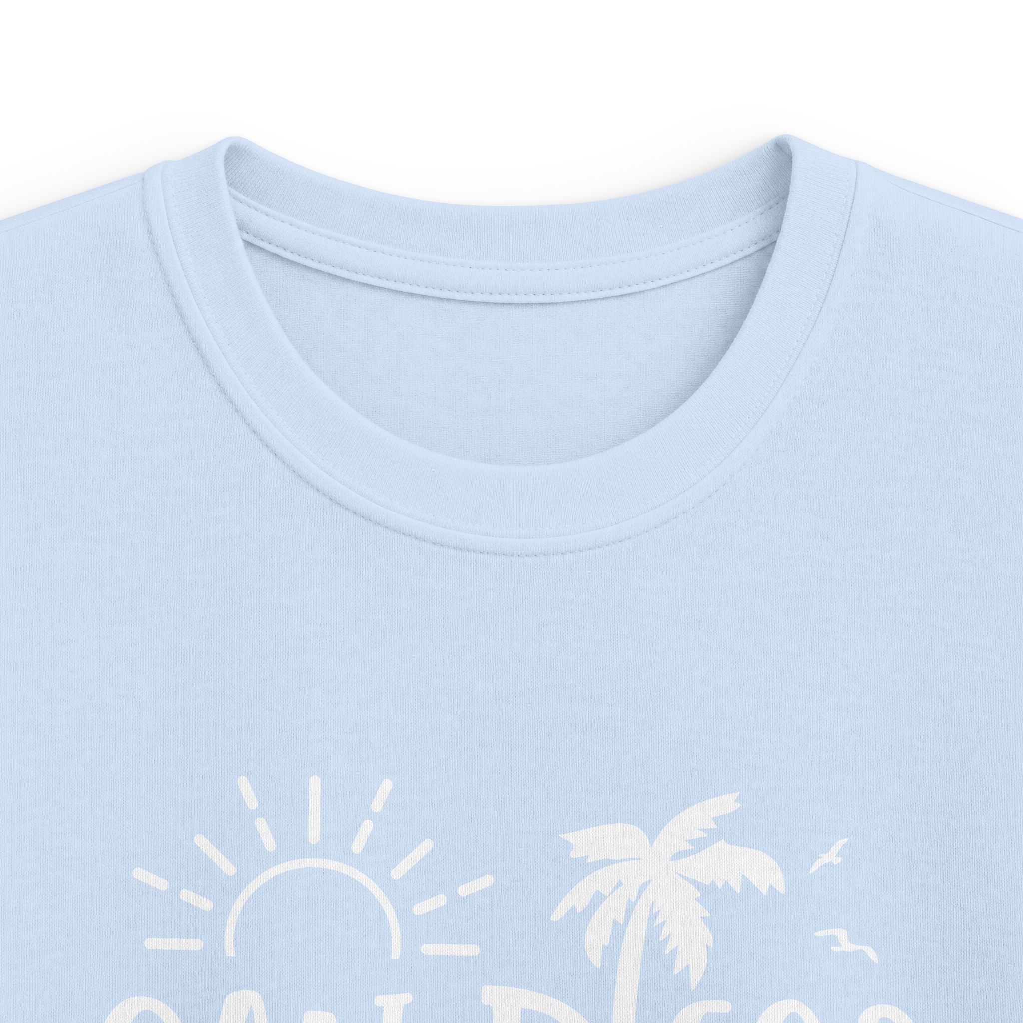 San Diego 2026 palm tree sun design Kids Tee