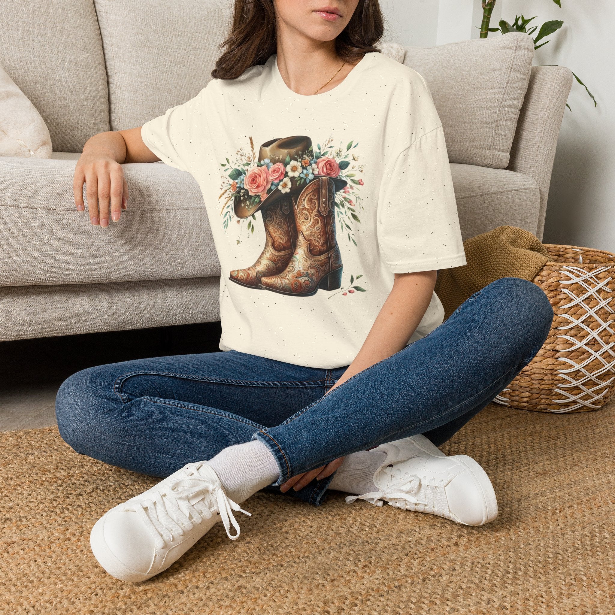 Western Floral Tee