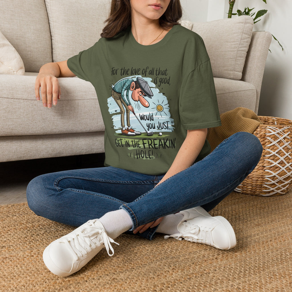 Funny Golfer Graphic Tee