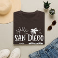 San Diego Palm Tree Beach T-Shirt