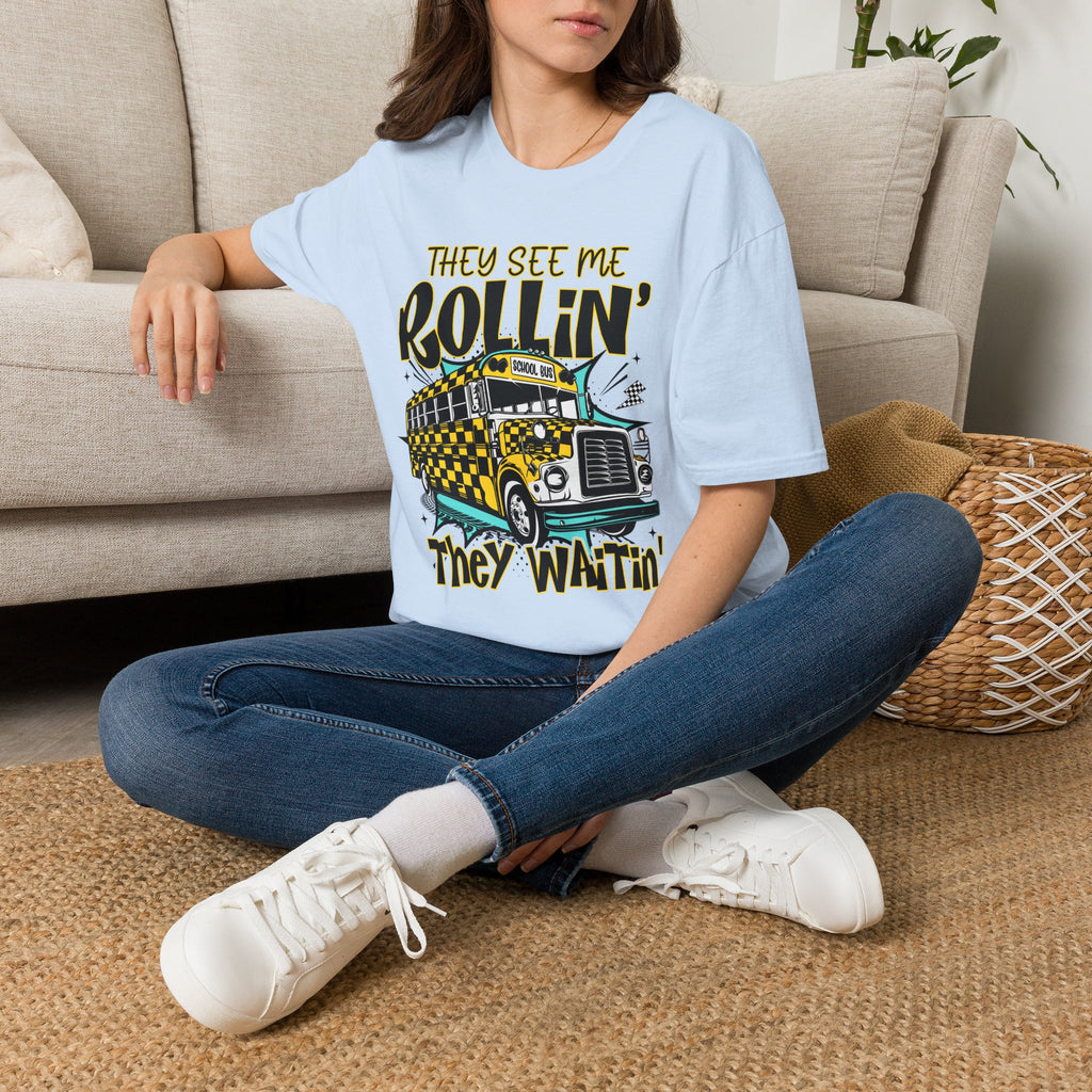 They See Me Rollin' School Bus T-Shirt