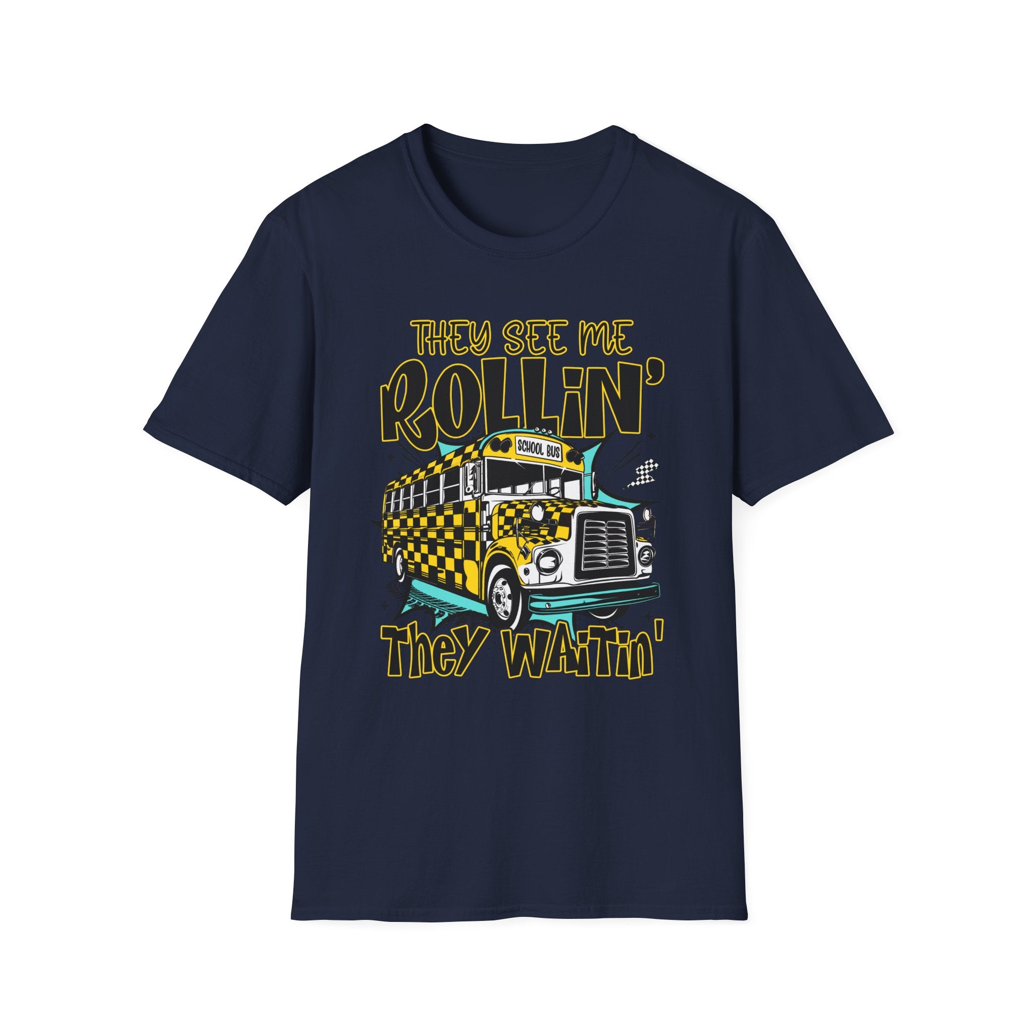 They See Me Rollin' School Bus T-Shirt