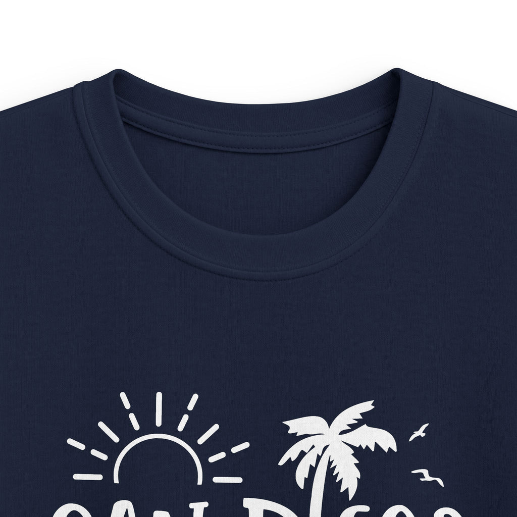 San Diego 2026 palm tree sun design Kids Tee