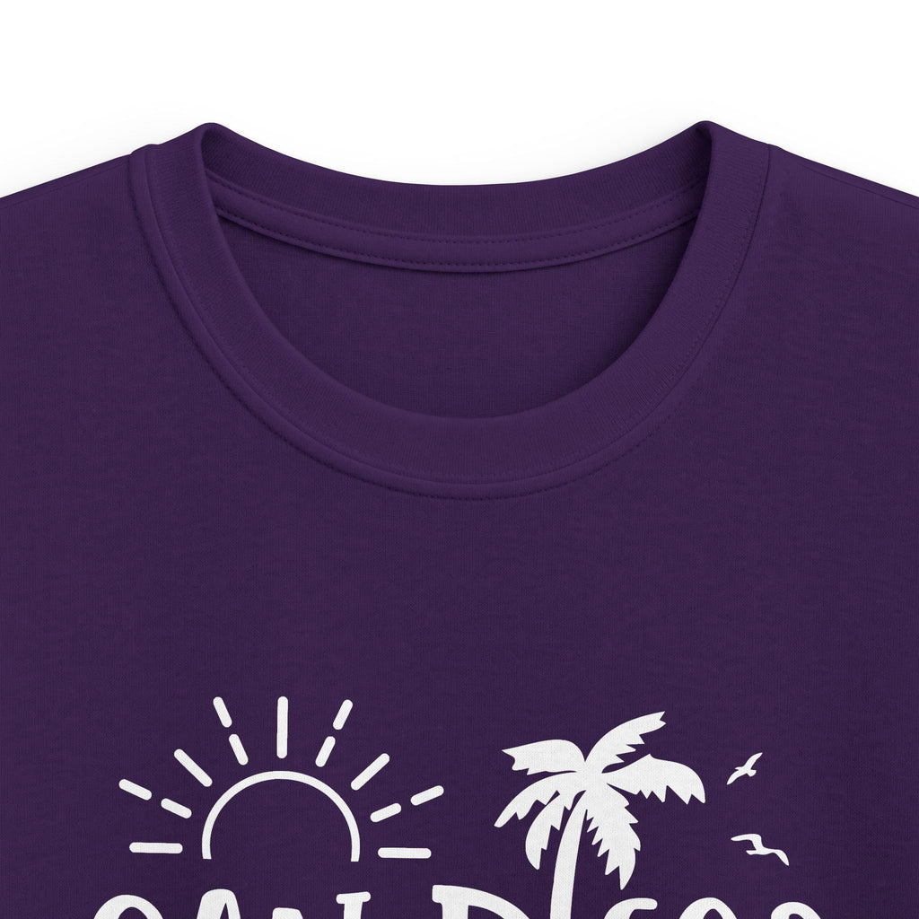 San Diego 2026 palm tree sun design Kids Tee