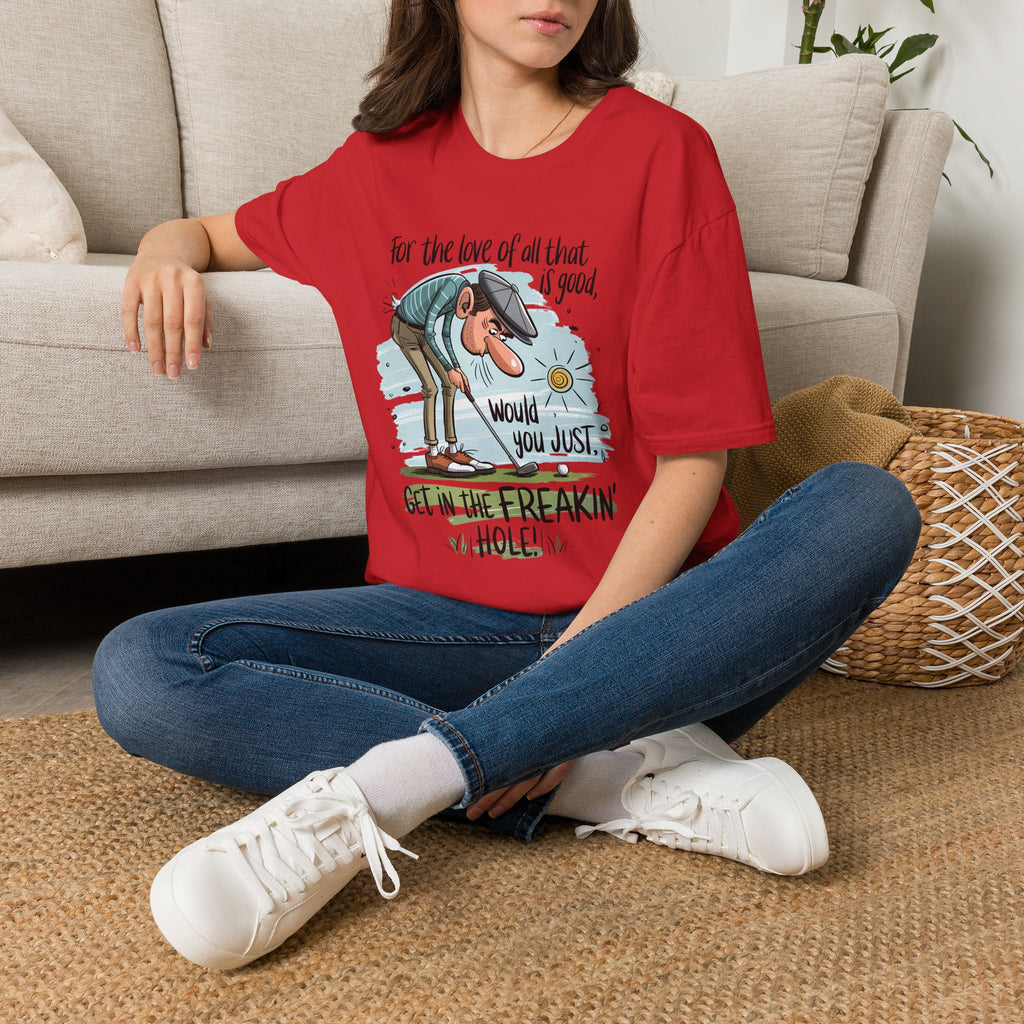 Funny Golfer Graphic Tee